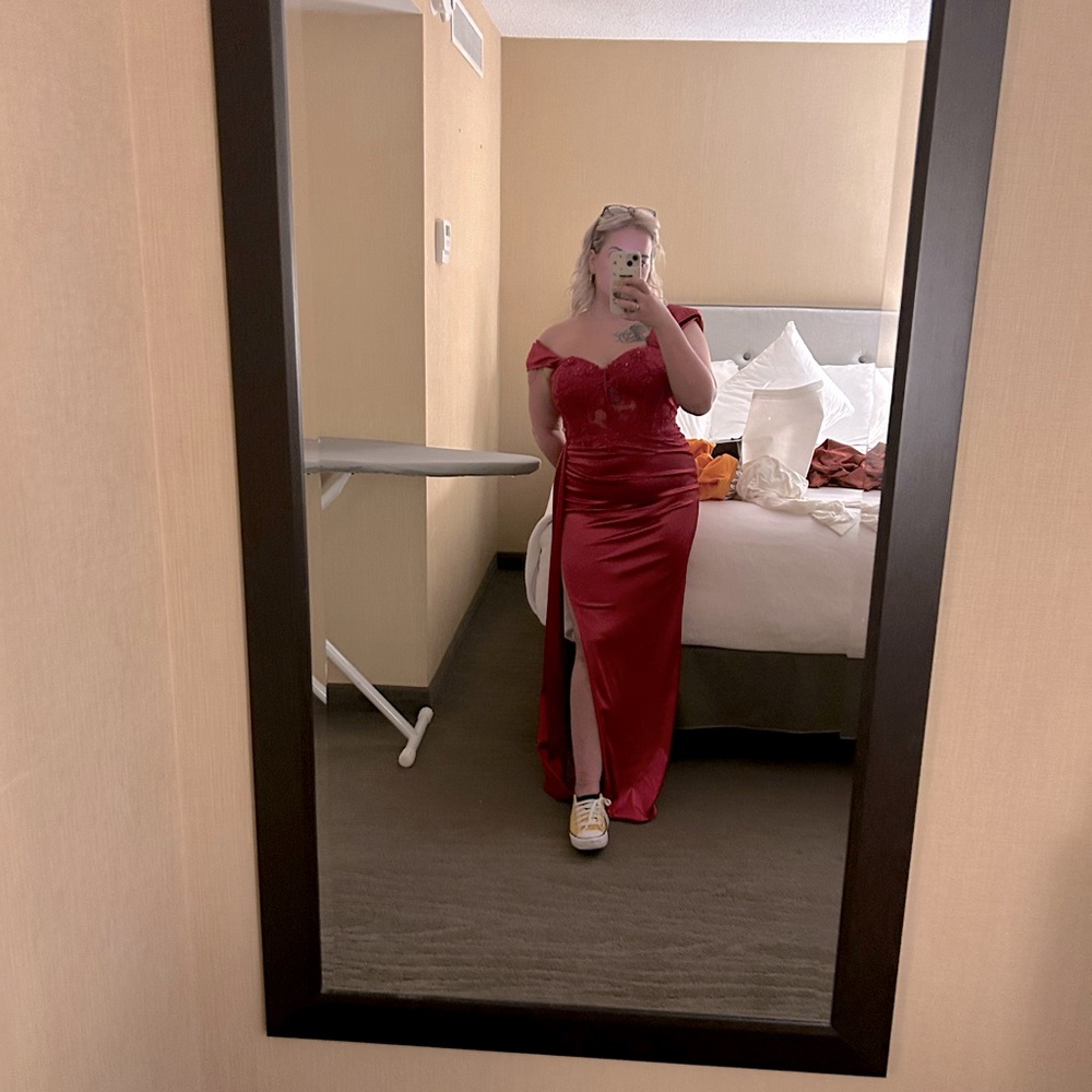 Red Gown
